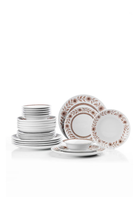 Hermia Juego de Cena de Porcelana de 24 Piezas Hermia Juego de Cena de Porcelana de 24 Piezas